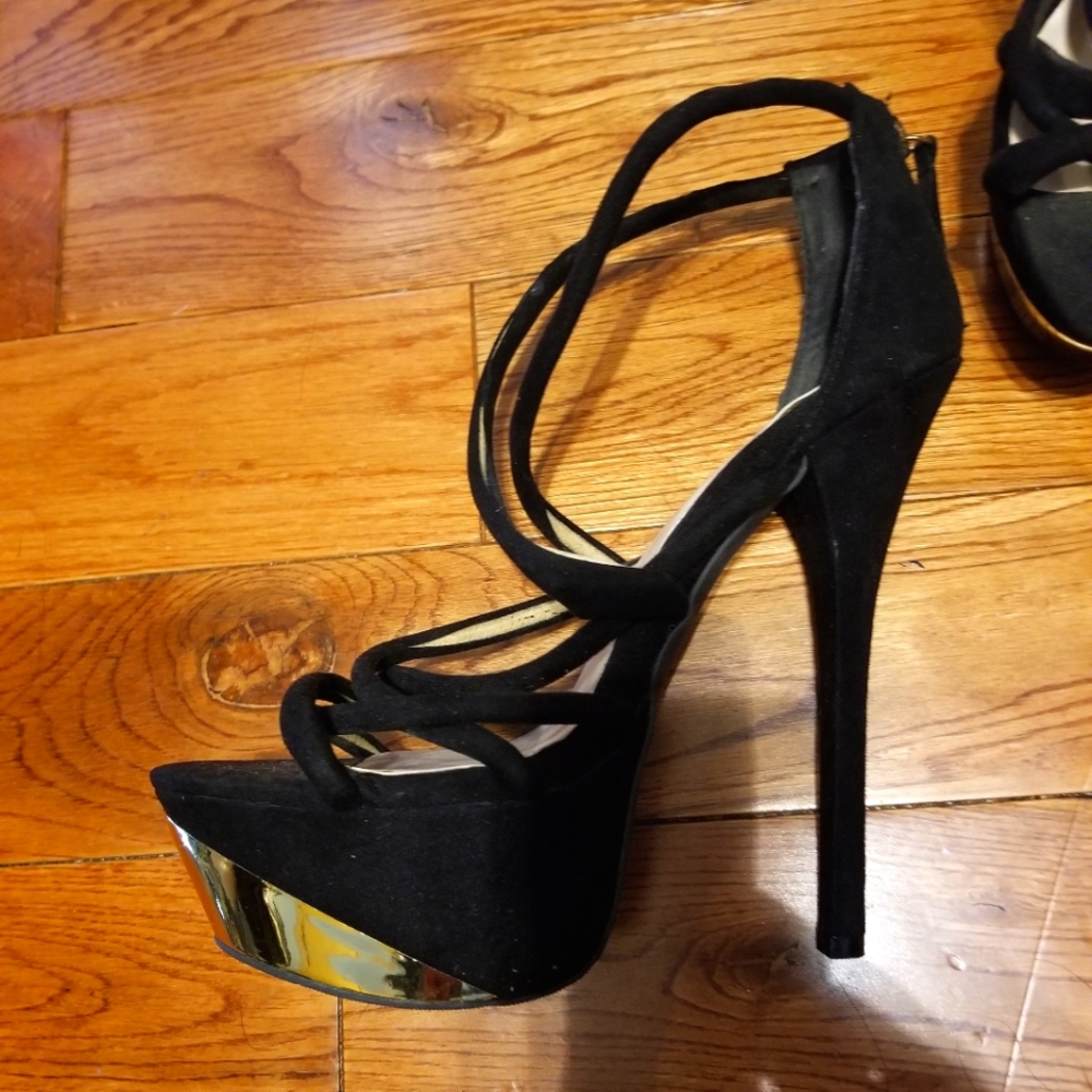 Black heels
